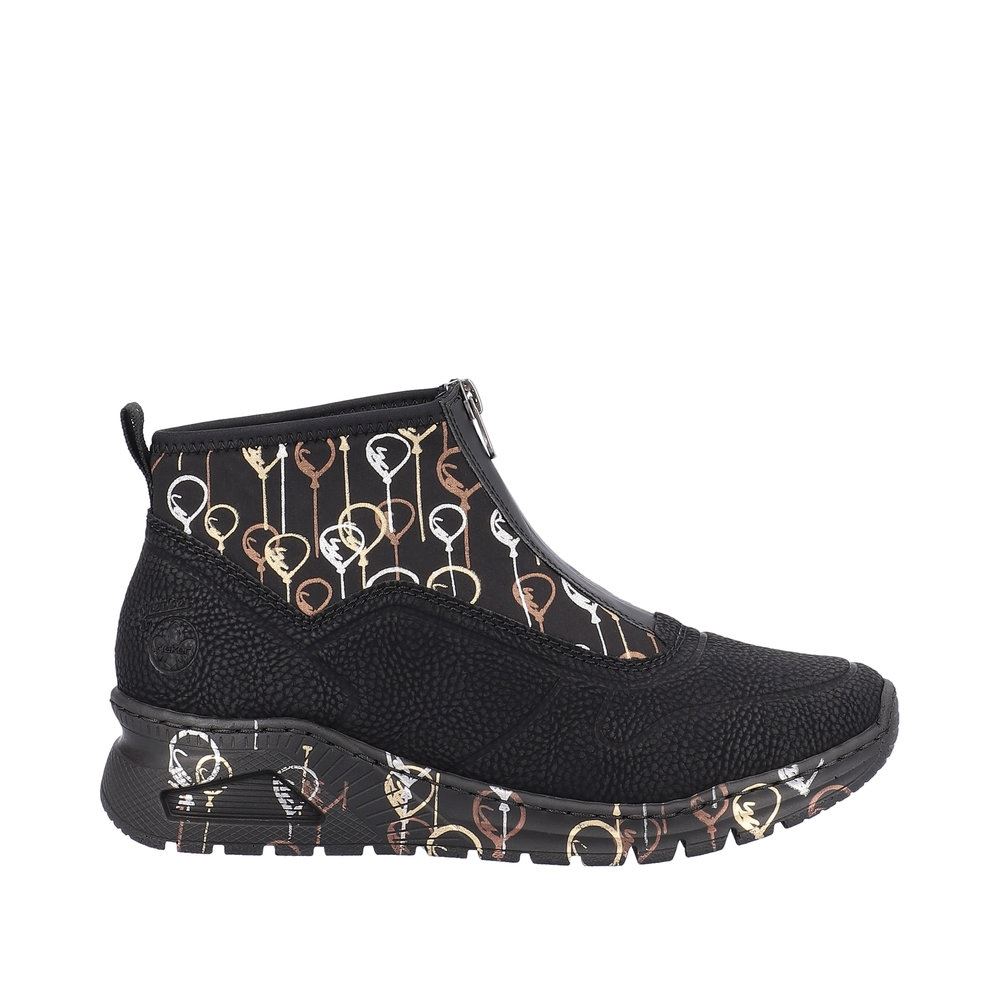 Rieker Damen Slipper urbanschwarz  S23  M4953-00 
