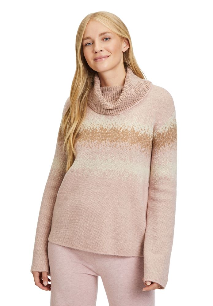 Betty Barclay Strickpullover großer Kragen rosa S22  57881212 38 | 4972 Patch Rosé | 