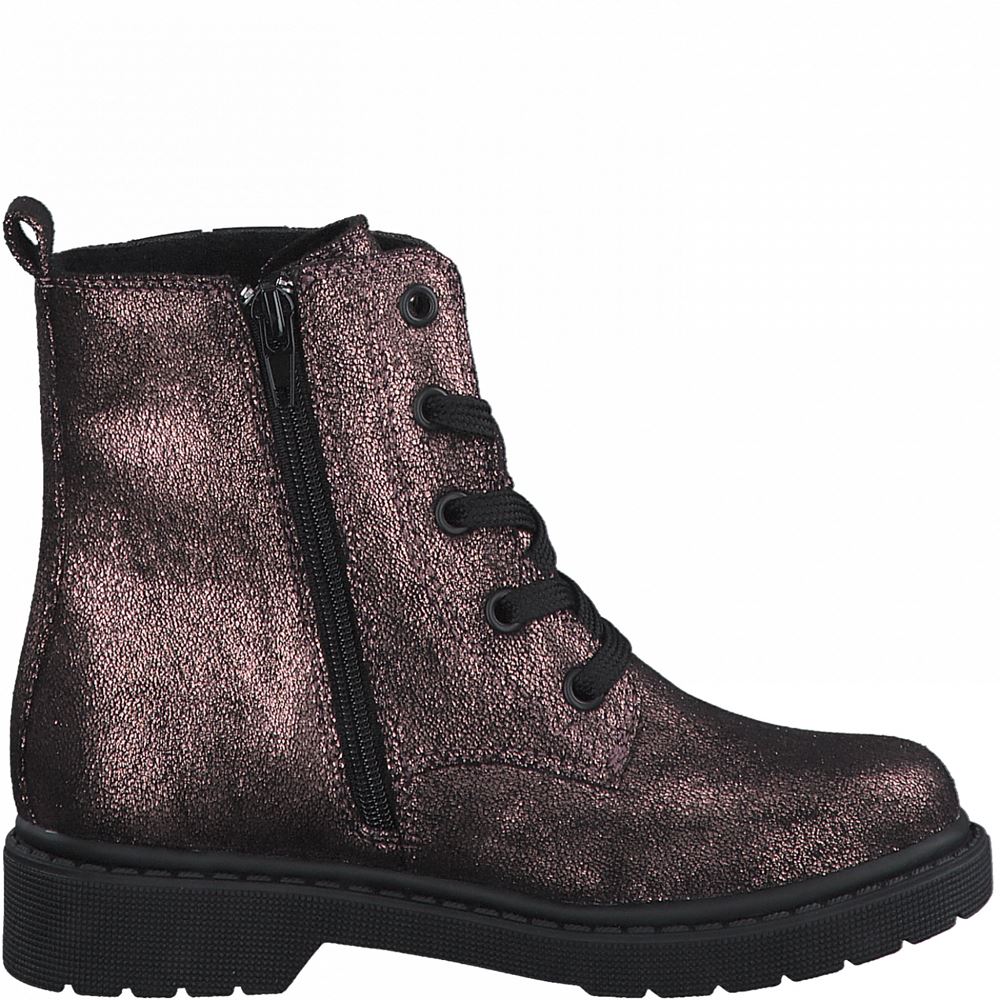 s.Oliver Schnürboots braun bronze Reißverschluss Tex - Membran S21  5-5-45201-27 