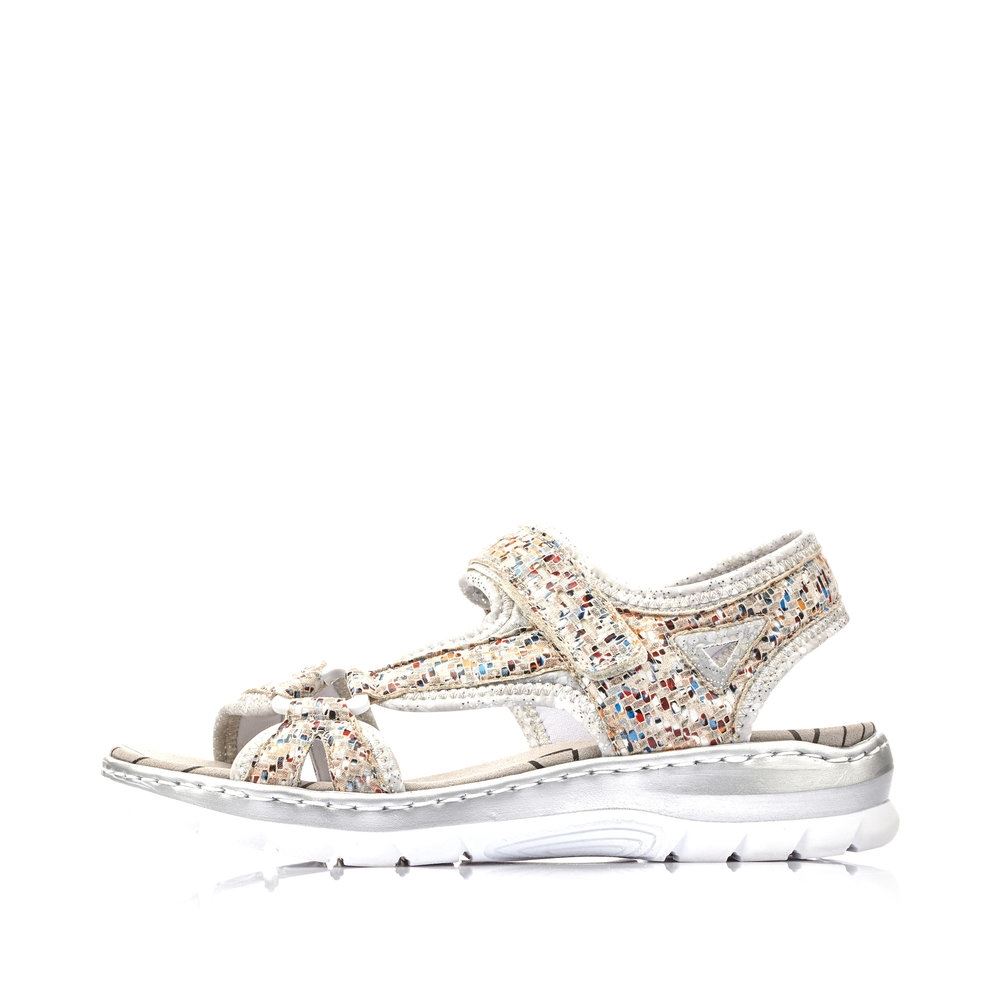 Rieker Damen Trekkingsandalen multi-beige S13  66979-90 