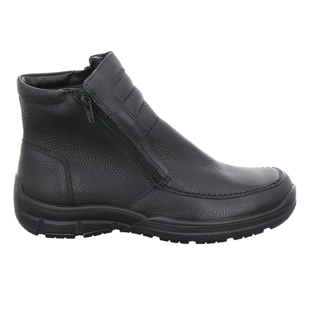 Jomos Boots Stiefel  Lammfell H - Weite Leder schwarz 416501 