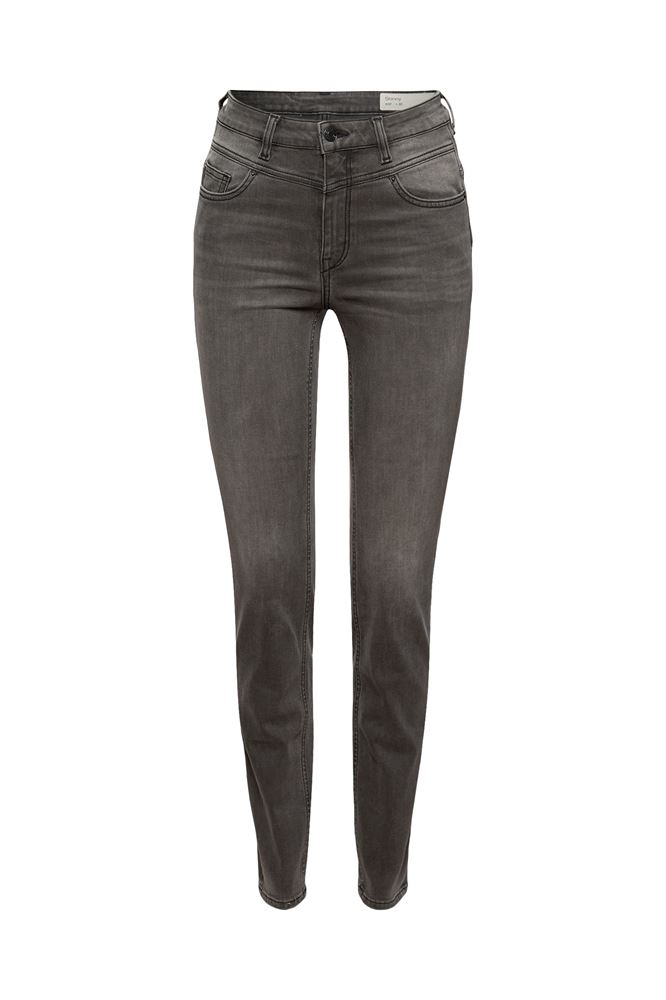 Esprit Jeans Shaping hoher Bund grau 991EE1B329 W27 | E921 GREY DARK | L32