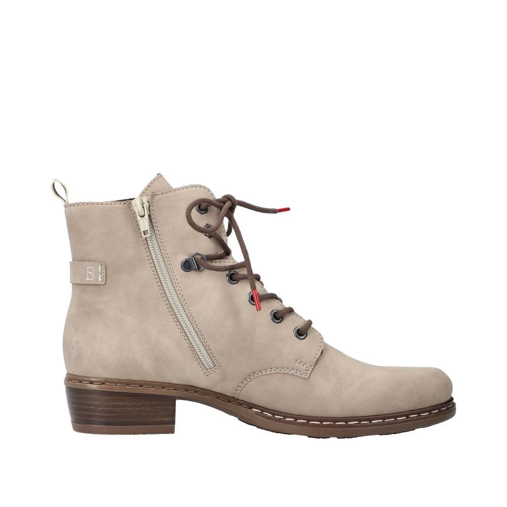 Rieker Antistress Damen Schnürstiefelette klassisch grau S22 Y0820-64 