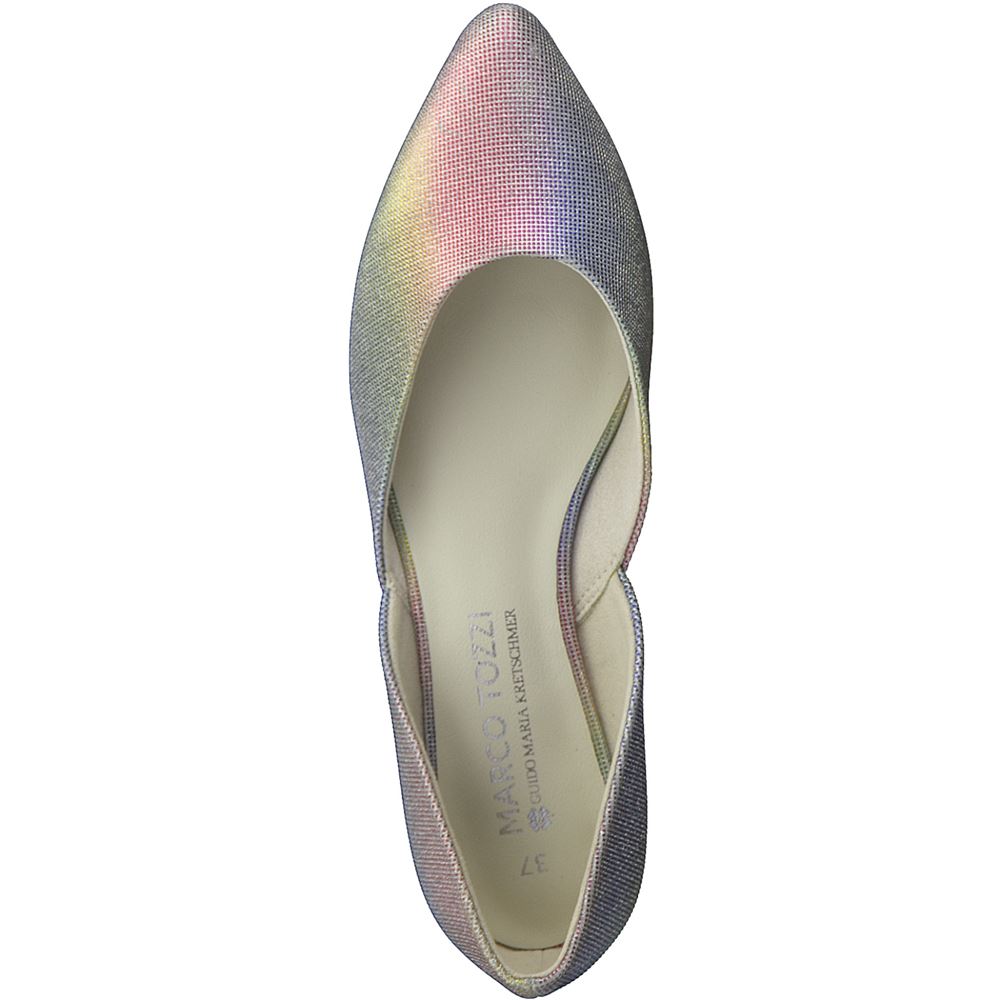 Marco Tozzi Ballerina rainbow metallic S13  2-2-82103-20 
