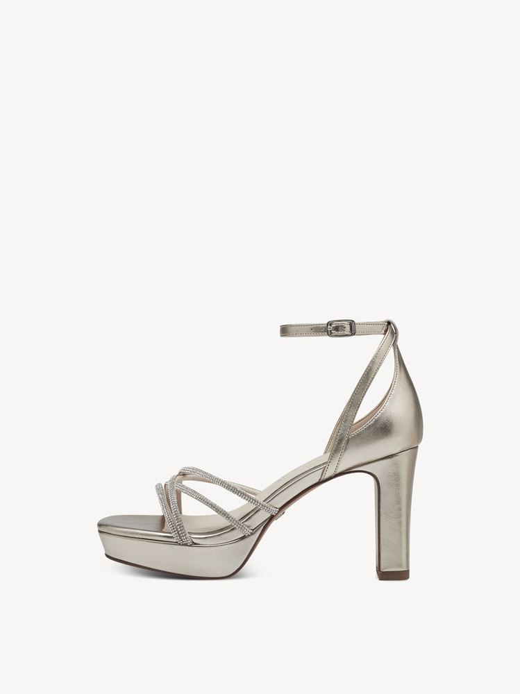 Tamaris Sandalette light gold S13 1-1-28032-30 