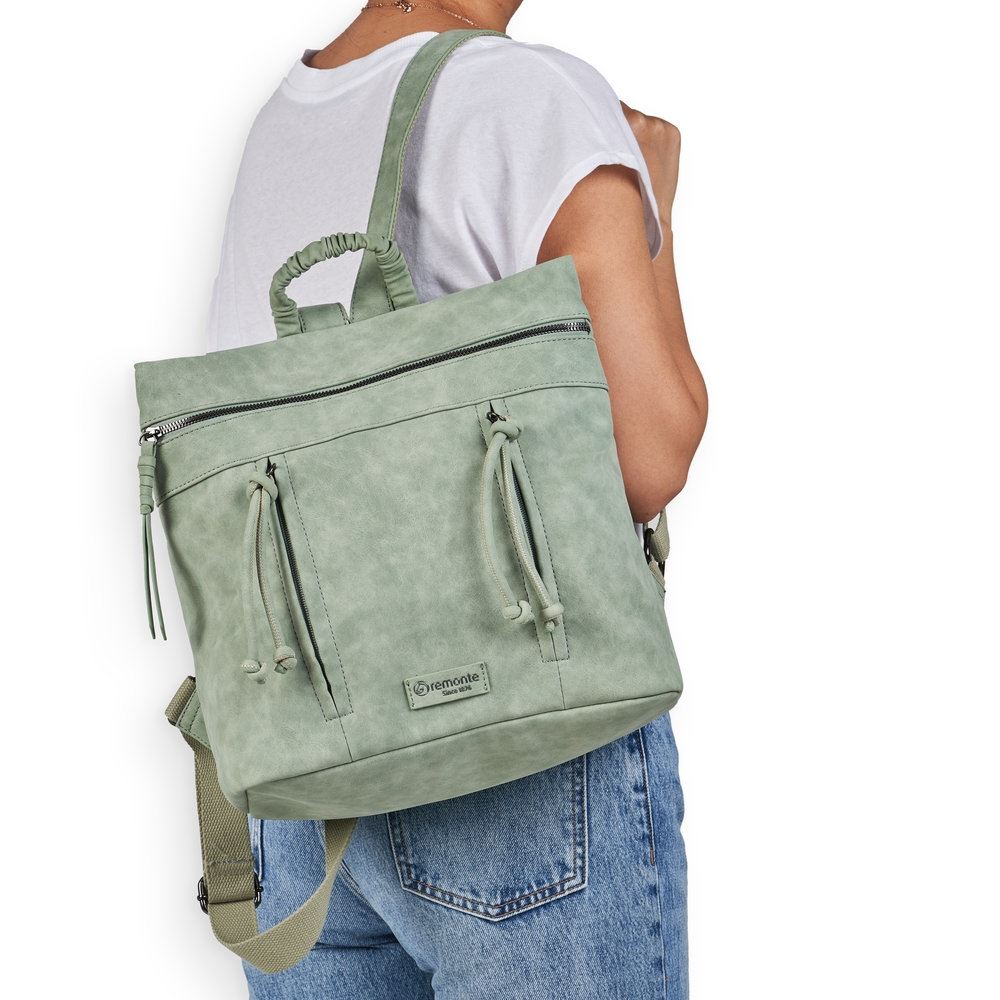 Remonte Damen Rucksack grüngrau S13  Q0523-52 