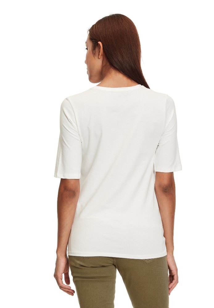 Betty Barclay Shirt 1/2 Arm Rundhals creme S12 22931018 40 | 1851 Cream/Gree | 