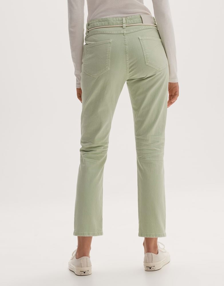 OPUS Jeans Louis fresh 5- Pocket - Design gerades Bein grün S13 1016819128100 