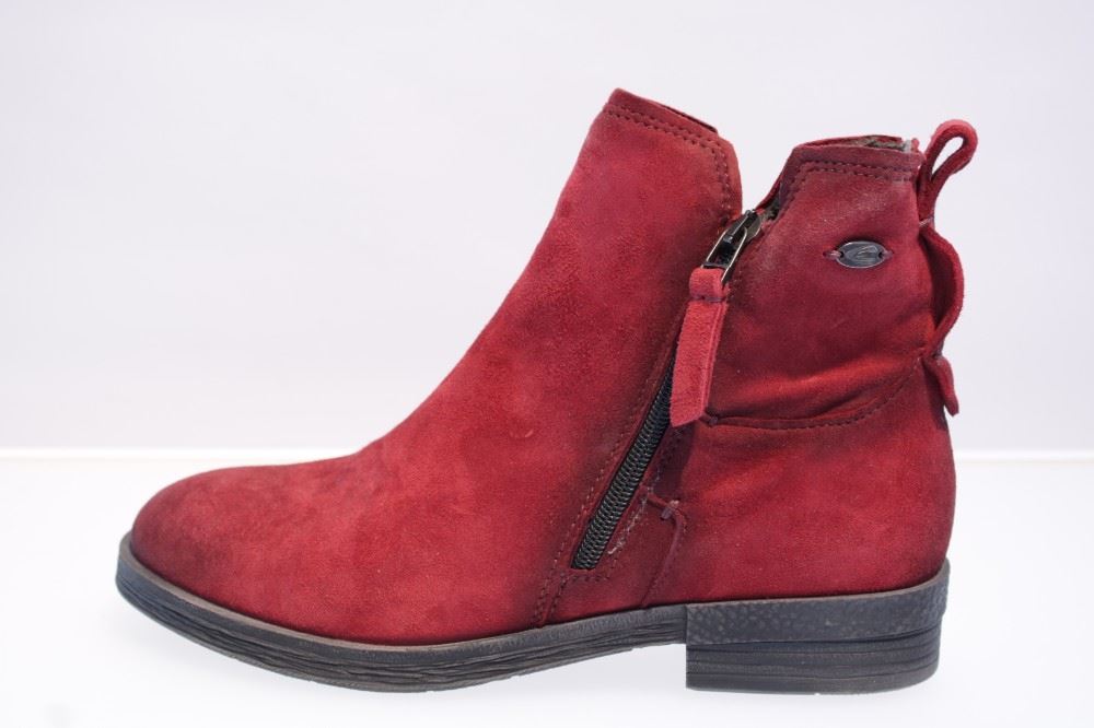Camel Active Stiefelette rot 907.71.02 5 | dk. red | 