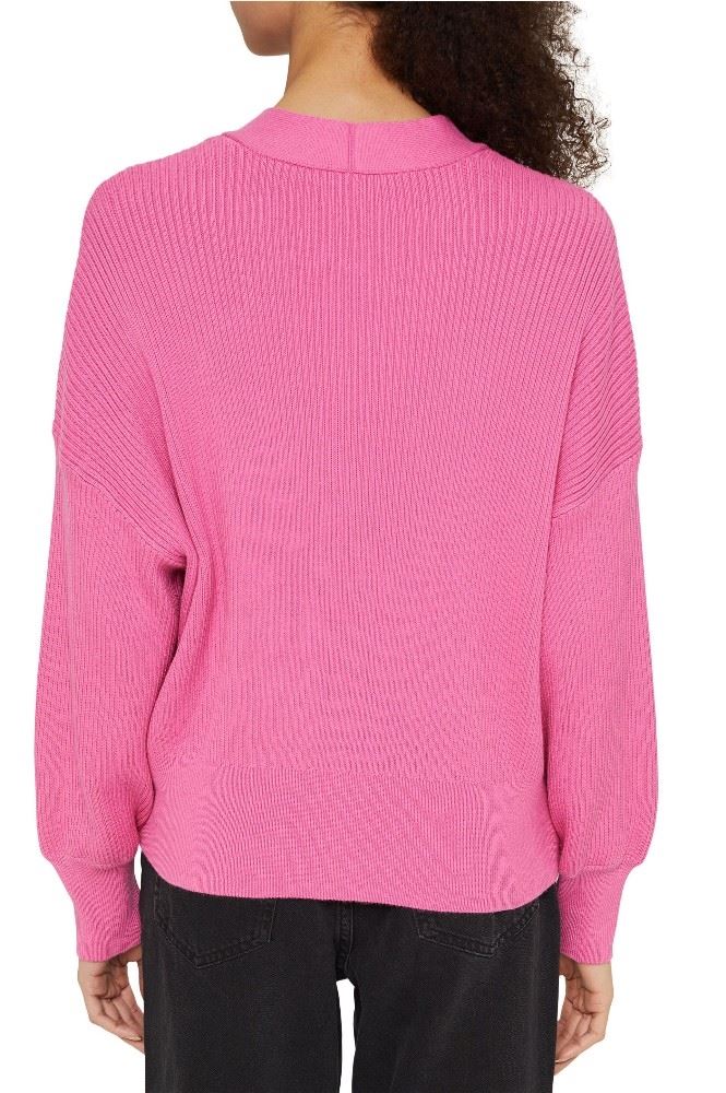 EDC Cardigan Strickjacke Biobaumwolle  rosa S12 992CC1I302 XL | C670 PINK | 