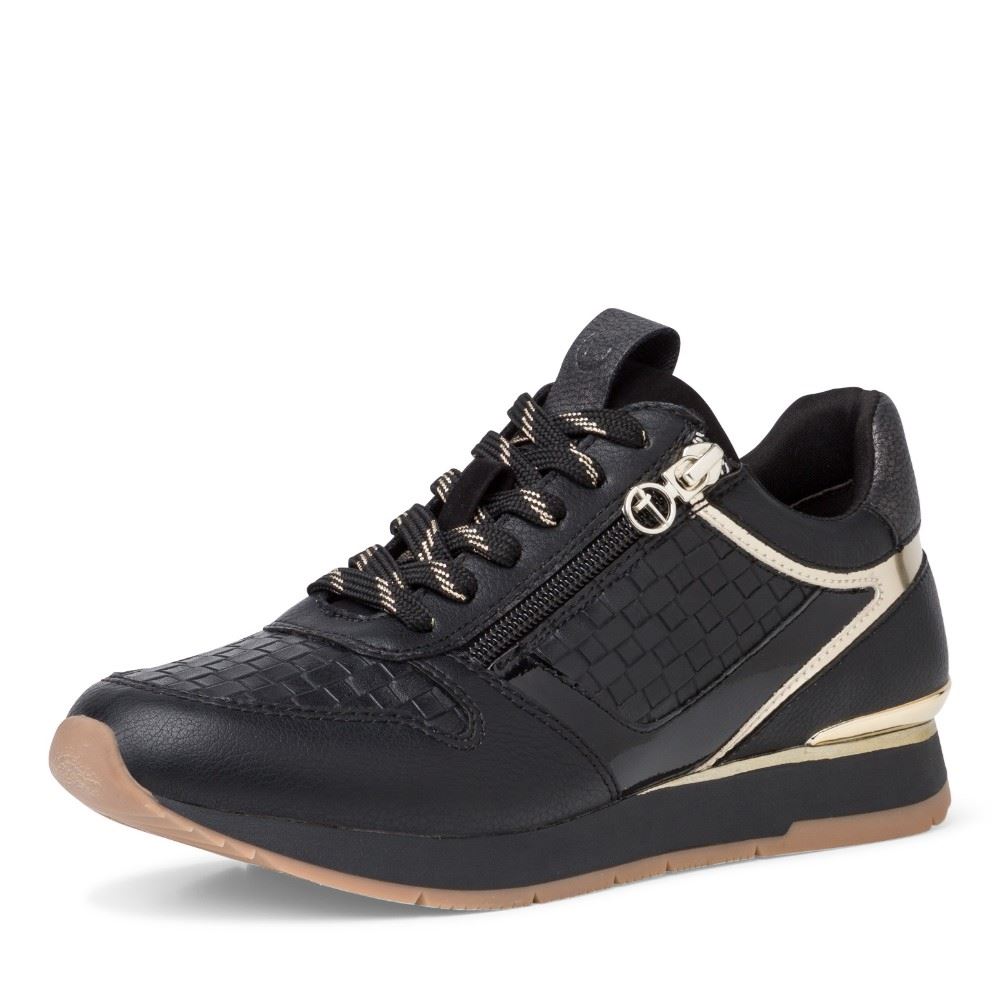 Tamaris Sneaker Wechselfußbett schwarz S12  1-1-23603-28 