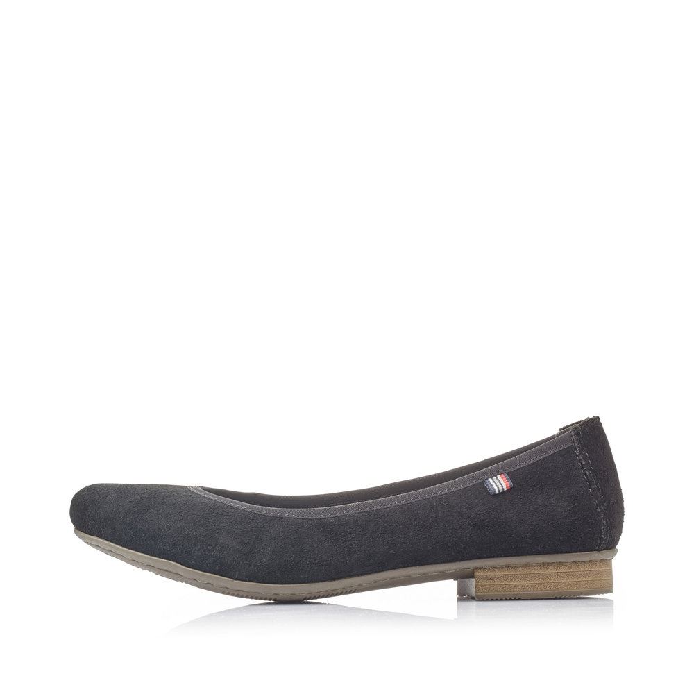 Rieker Damen Ballerina klassisch schwarz S13  51994-00 