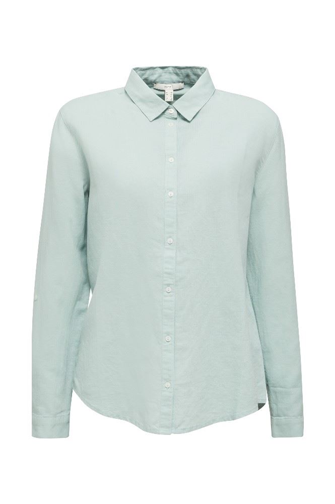 Esprit Bluse Langarm Leinen 030EE1F317 