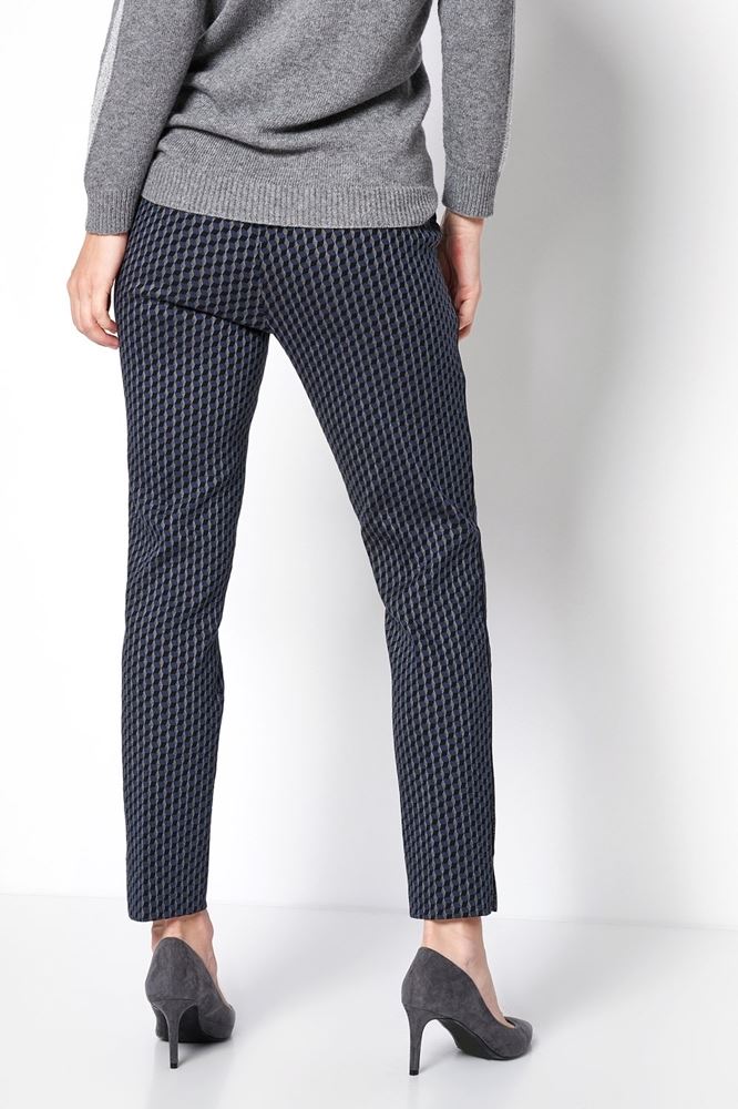 Toni Damenhose Jenny Business 27-76/1213-63 38 | 098 navy & grey | 