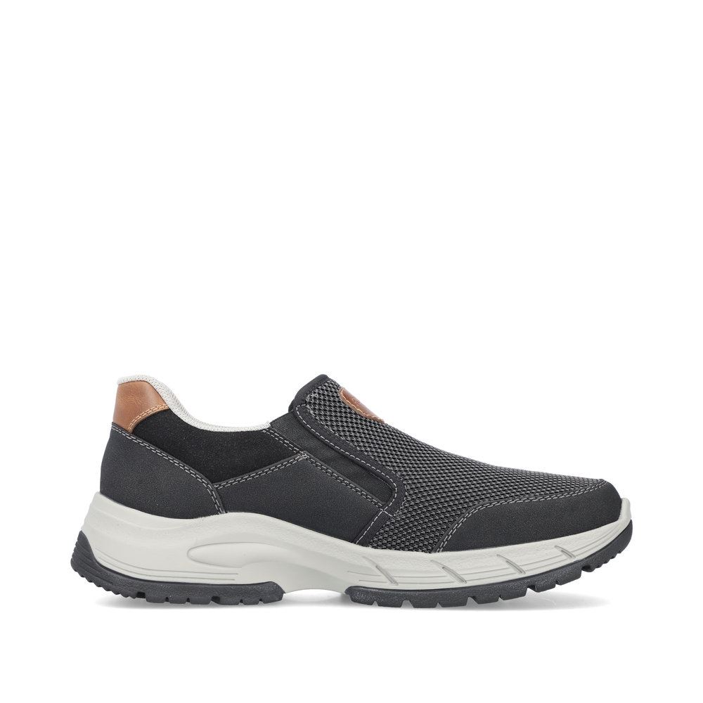 Rieker Antistress Herren Slipper Schlupfschuh schwarz S13 19150-00 
