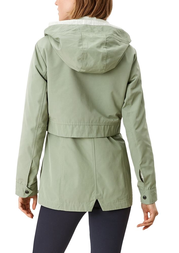 s.Oliver Parka Jacke Nylon grün S12 2110477 38 | 7814 khaki/oliv | 