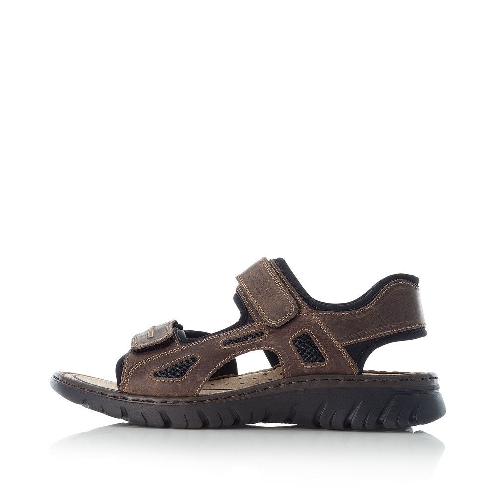 Rieker Antistress Herren Trekkingsandalen dunkelbraun S13  26761-26 