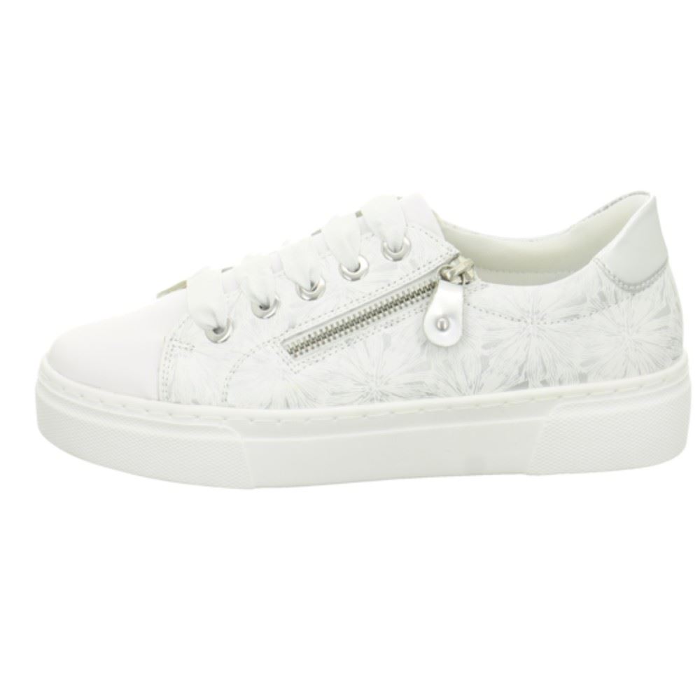Remonte Sneaker Schnürer weiß/kombi R3101 