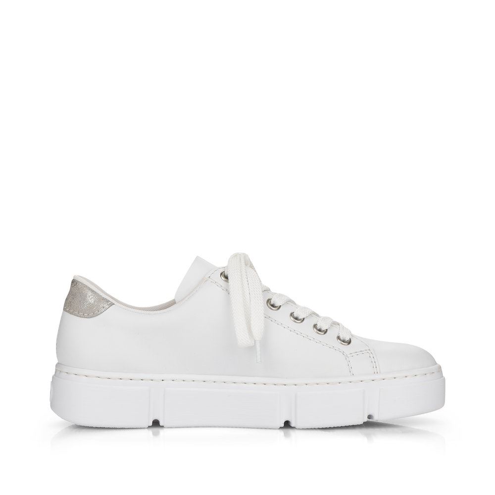 Rieker Antistress Damen Sneaker Schnürhalbschuh weiß S13 N59W1-80 
