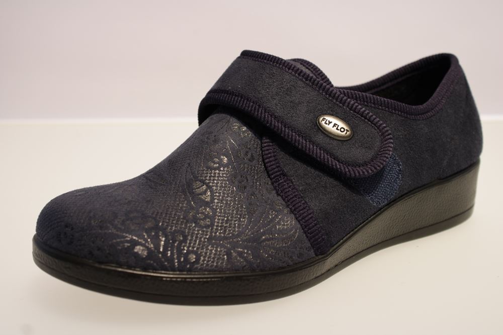 Fly Flot Hausschuhe blau 863908 42 | blau | 