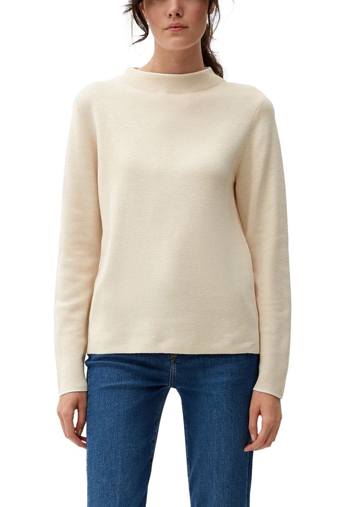 s.Oliver Pullover aus Viskosemix S22 2120681 32 | 9999 GREY/BLACK | 