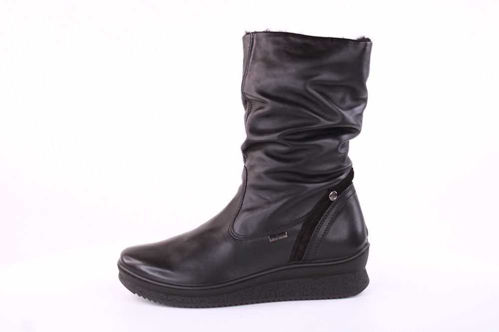 IMAC Damen Stiefel TEX- Membran Leder schwarz S21 806368 