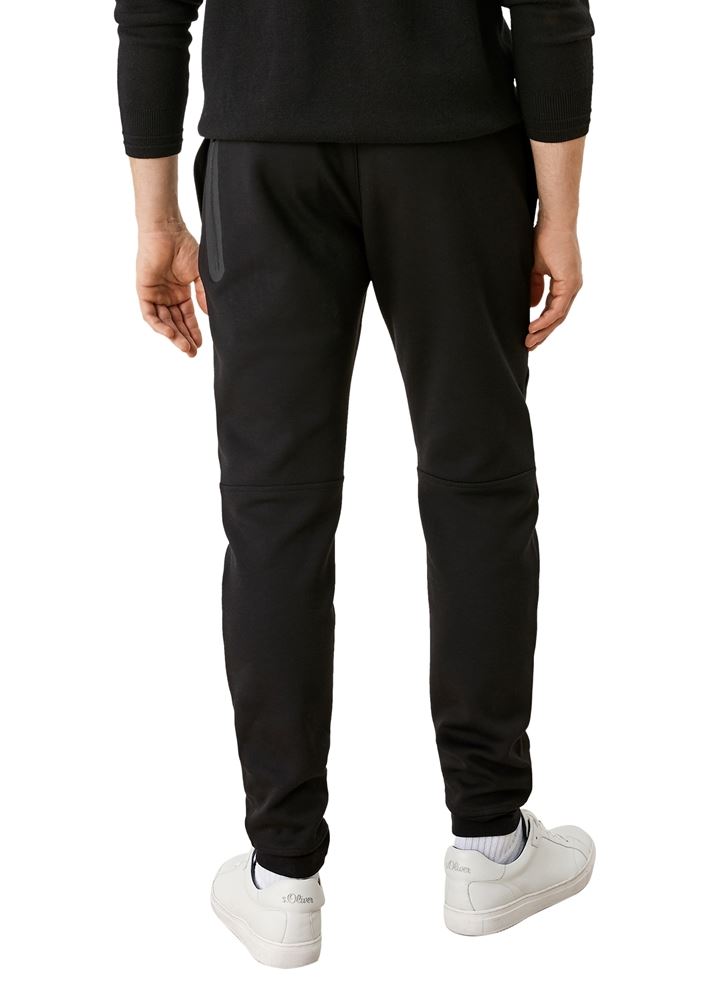 s.Oliver Herren Jogger Jogpants Scubastoff schwarz S21 2106780 