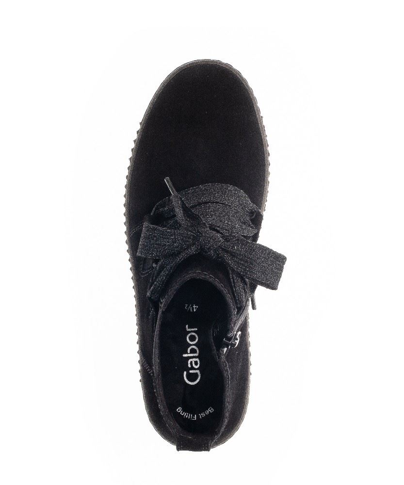 Gabor Sneaker high schwarz S21 73.733.17 5 | schwarz (anthra | F