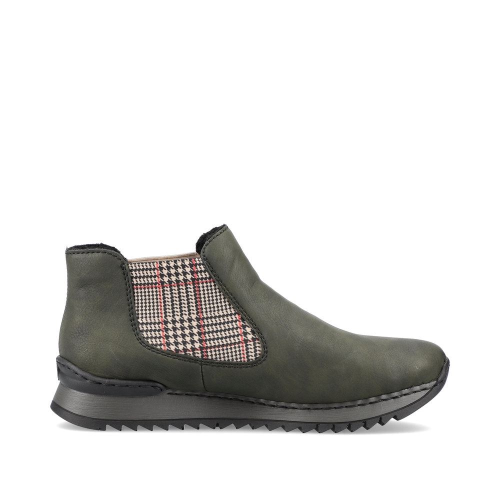 Rieker Antistress Chelsea-Boot Stiefelette grün M3691-54 