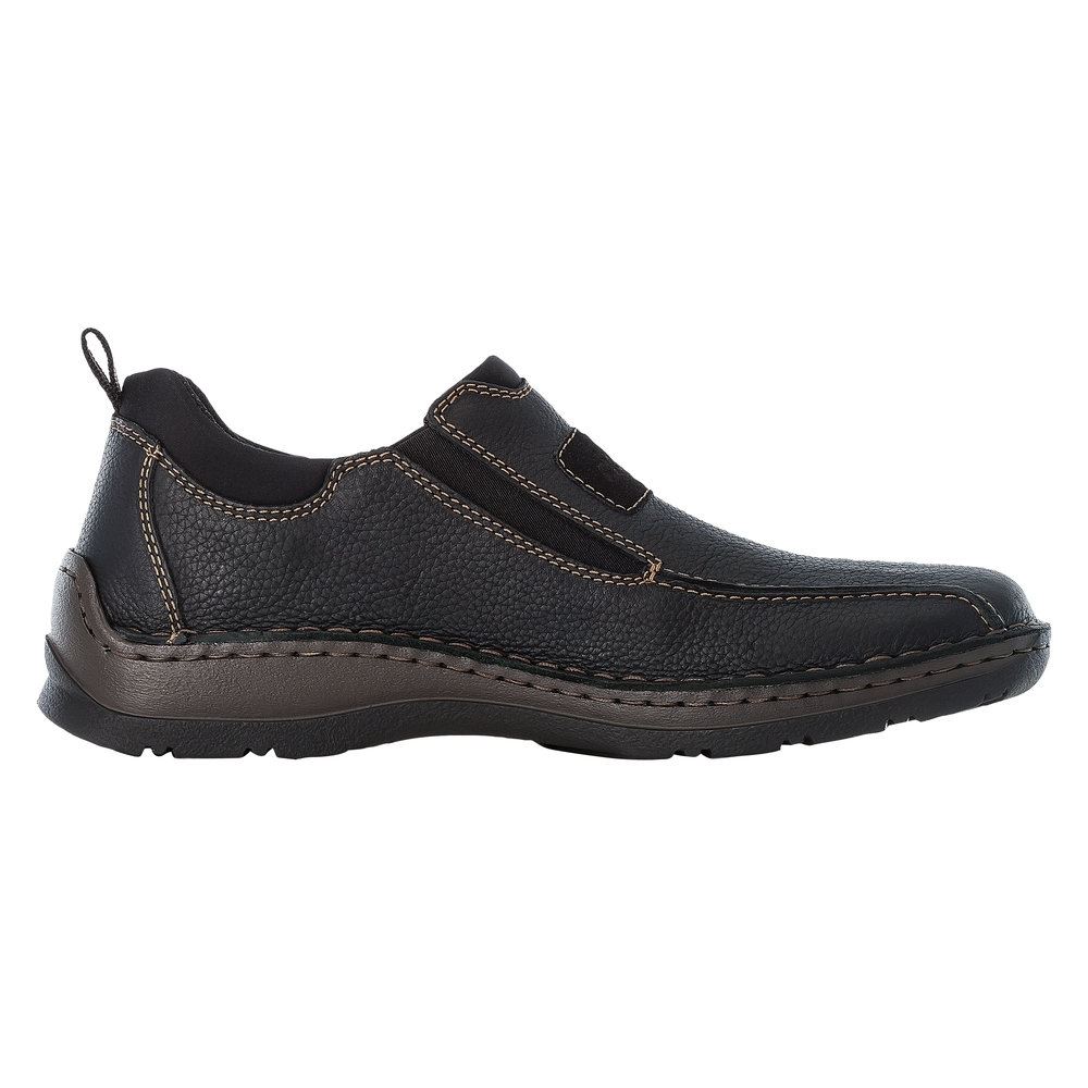 Rieker Antistress Slipper schwarz  05363-00 46 | schwarz/schwarz | H