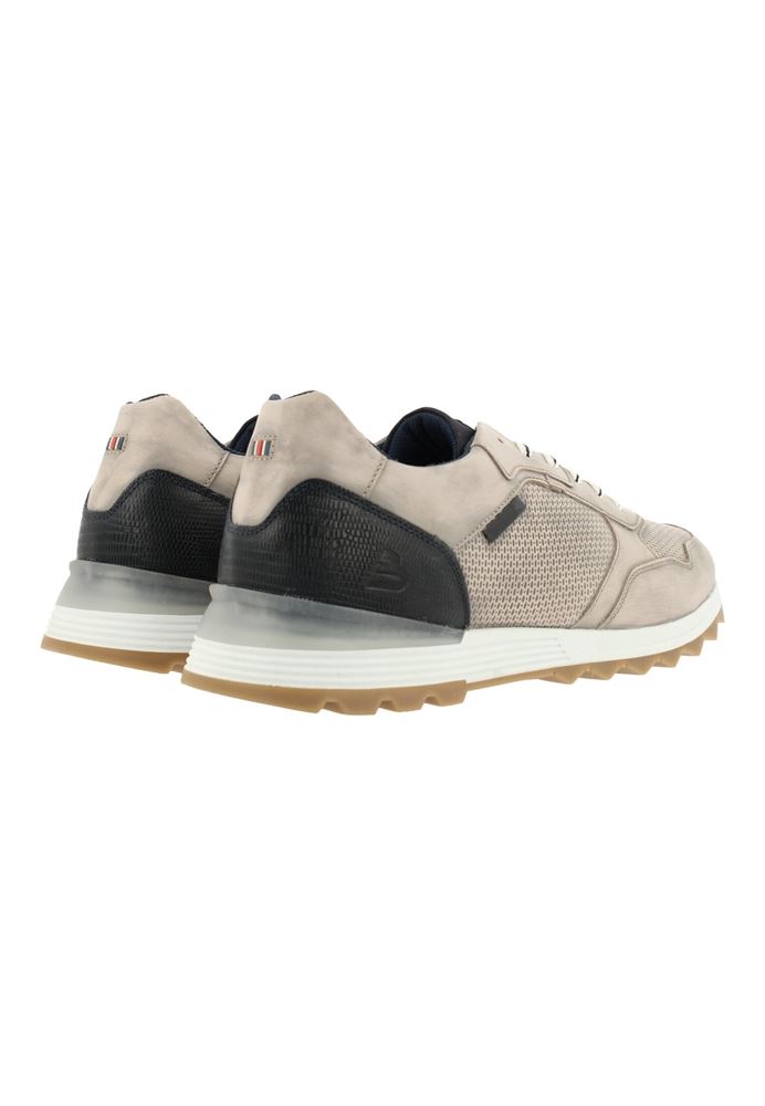 Bullboxer Herren Sneaker Leder beige S13 373K20438C 