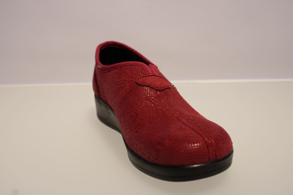 Fly Flot Hausschuh rot 863907 36 | bordo | 