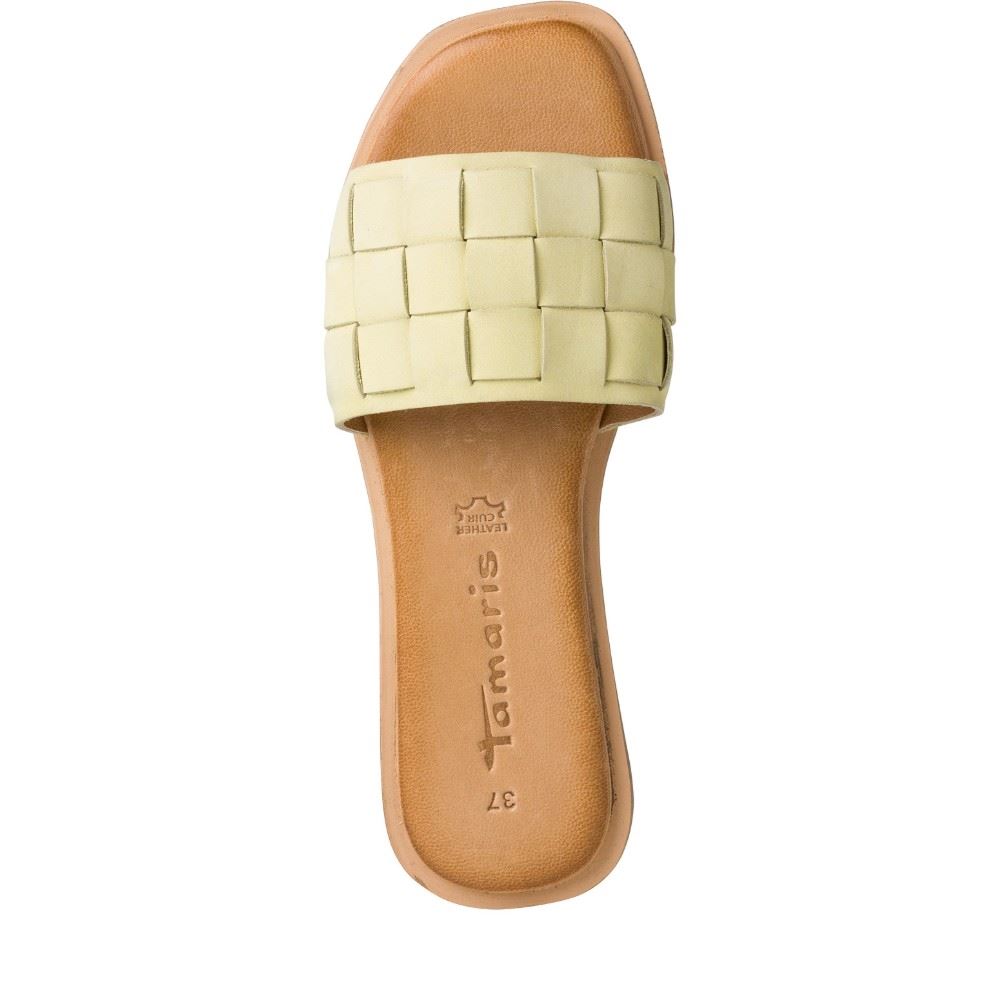 Tamaris Pantolette Mules gelb S12 1-1-27122-28 37 | 651 SOFT LEMON | 