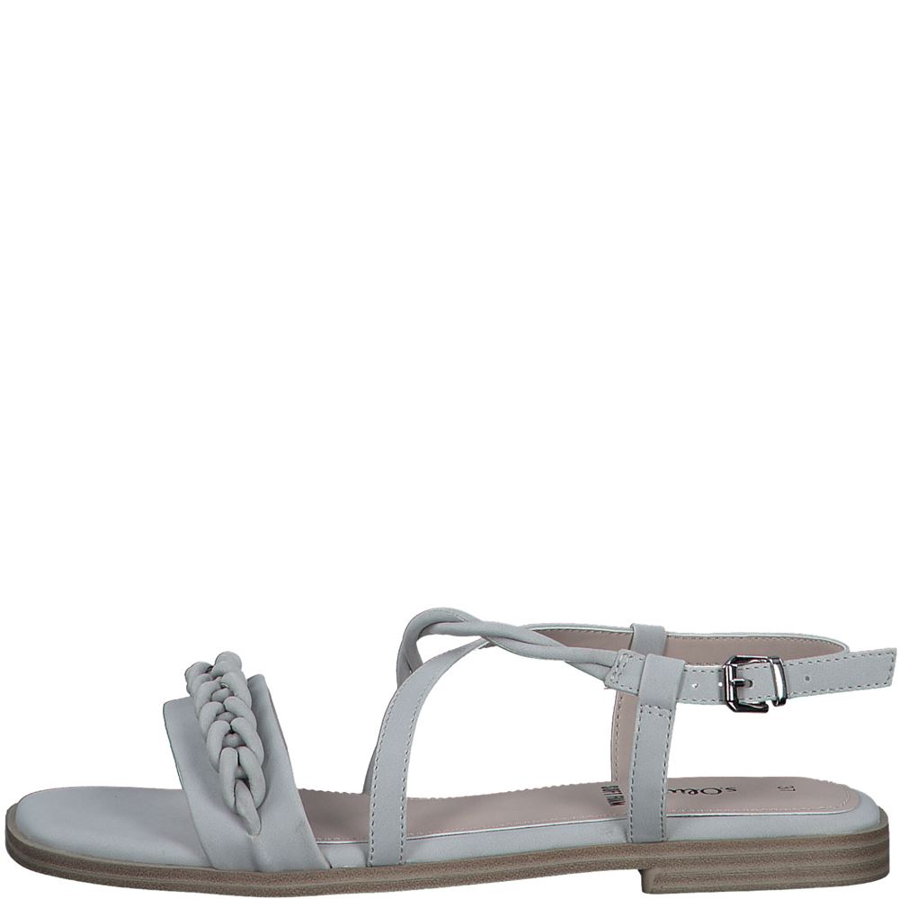 s.Oliver Damen Sandalette grau, schwarz S13   5-5-28113-20 