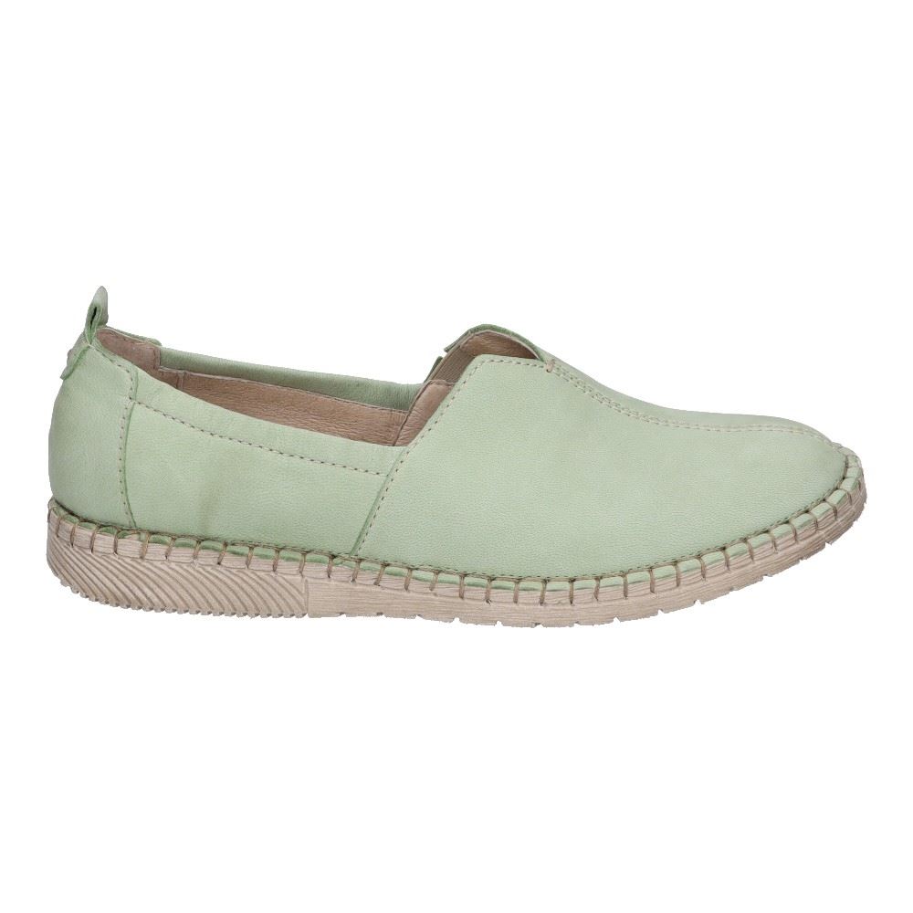 JOSEF SEIBEL Sofie 38 Damen Slipper Leder grün blau S12  71838 39 | 625 hellgrün | 