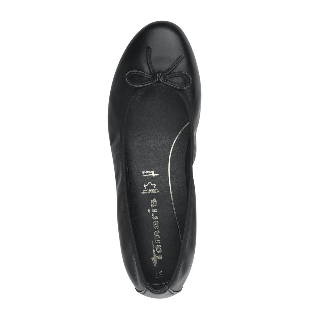 Tamaris Ballerina Leder black S13  1-1-22116-20 