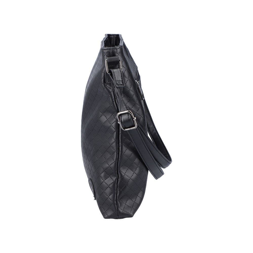Rieker Damen Umhängetasche Crossbody Bag schwarz S22 H1033-00 