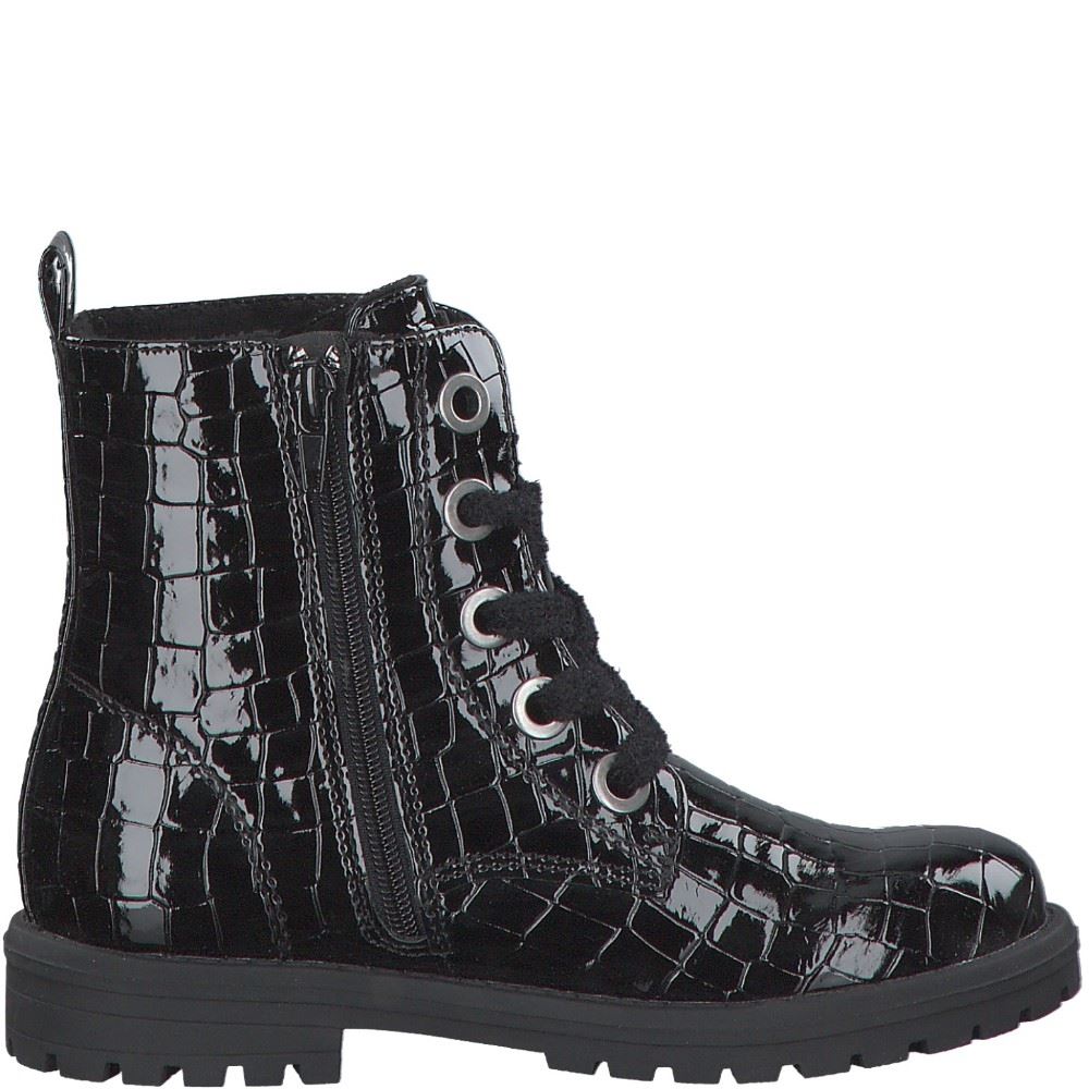 s.Oliver Winterstiefel Kinder 5-5-45220-25 39 | 018 BLACK PATEN | 