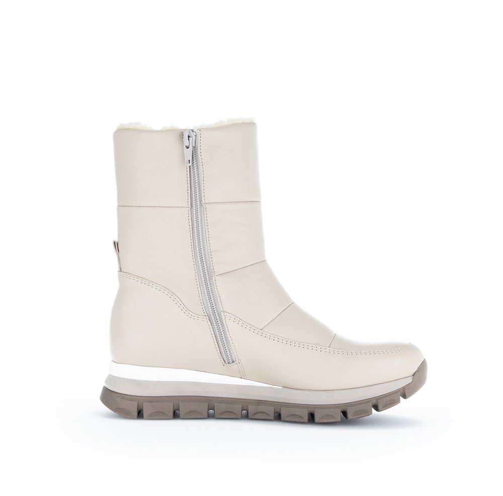 Gabor Stiefelette Boots beige S22 96.464.52 7,5 | beige (Webl.) | H