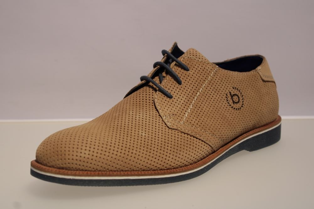 bugatti Herren 311647061400 Derbys, Braun Schnürschuh 311-64706-140 45 | 5300 sand | 