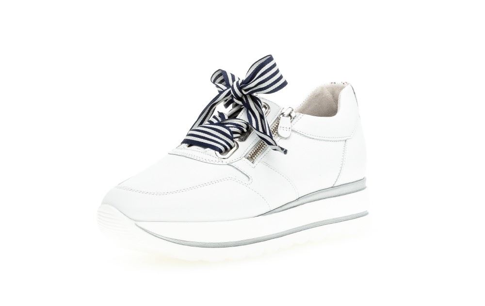 Gabor Sneaker weiß 63.412.21 6,5 | weiss/marine ko | F