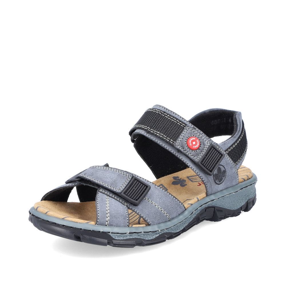Rieker Damen Trekkingsandalen blaugrau S13  68851-14 