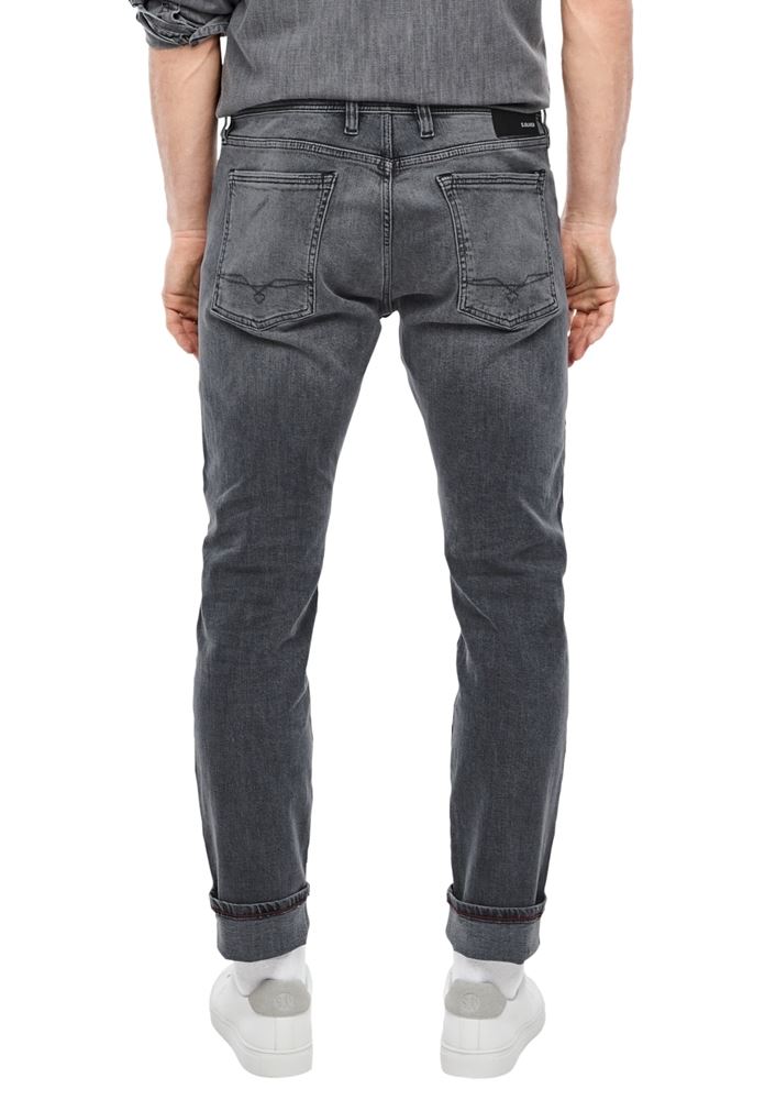 s.Oliver Jeans Denim Slim Fit Herren grau Noos 2023927 