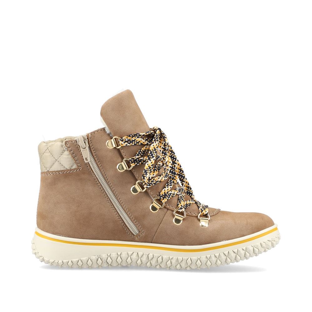 Rieker Antistress Schnürboots TEX- Membran braun S21 Z4238-64 36 | fango/mogano/be | E