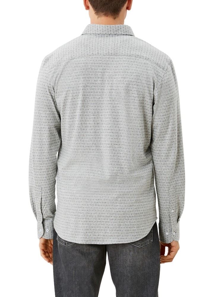 s.Oliver Jerseyhemd mit Struktur 2107820 