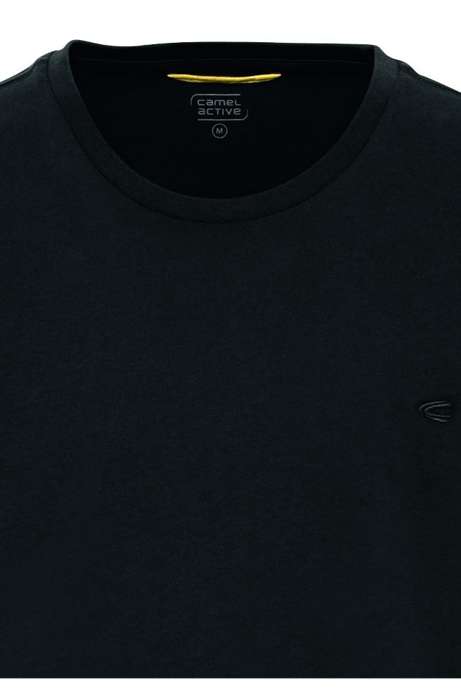 Camel Active T - Shirt 1/2 Rundhals schwarz weiß  9T19409438 