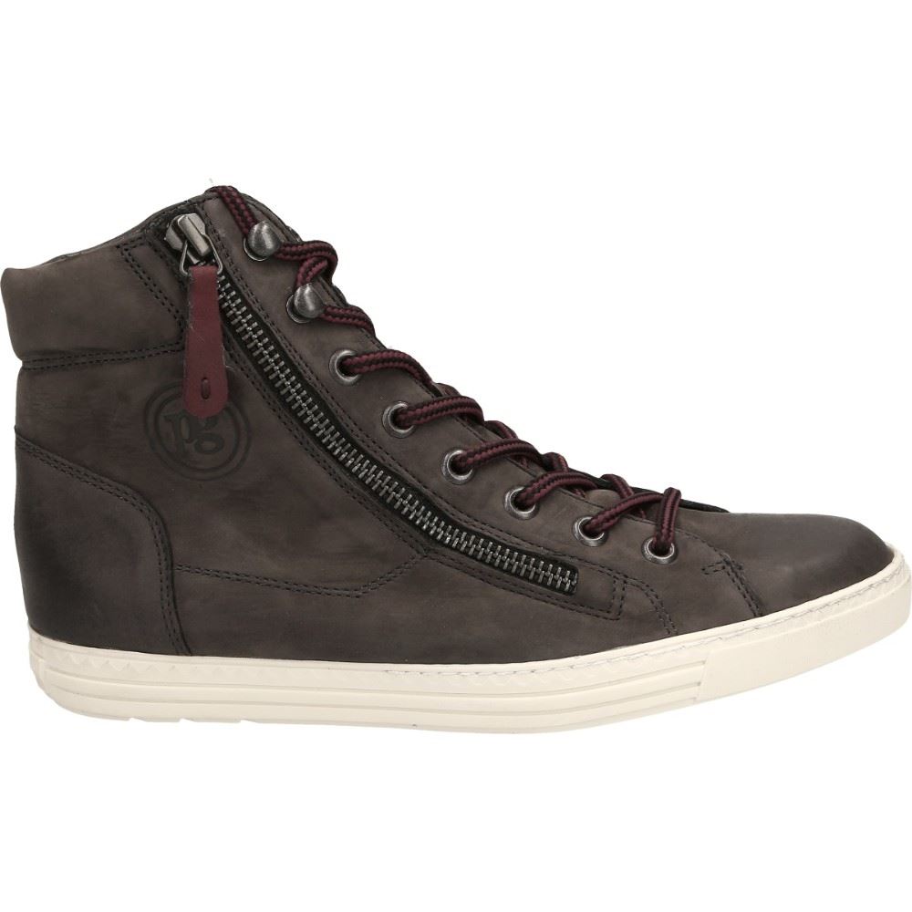Paul Green Sneaker high Schnürer grau 4675 