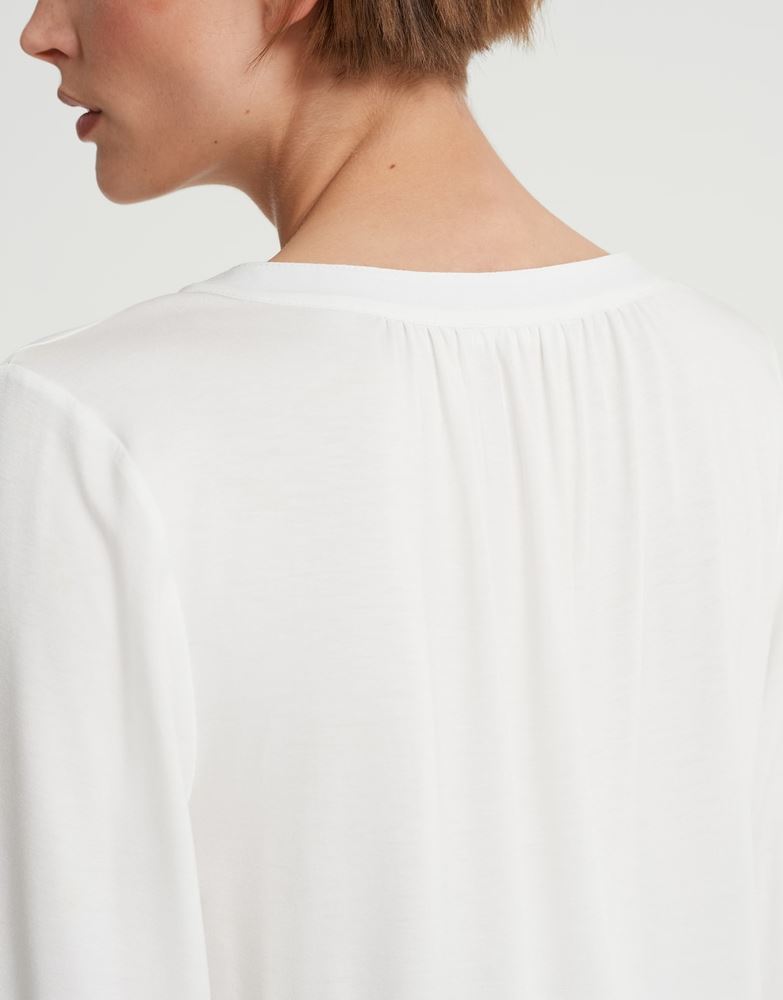 OPUS Shirt Sulese 3/4 Arm milk S22 246499295100 