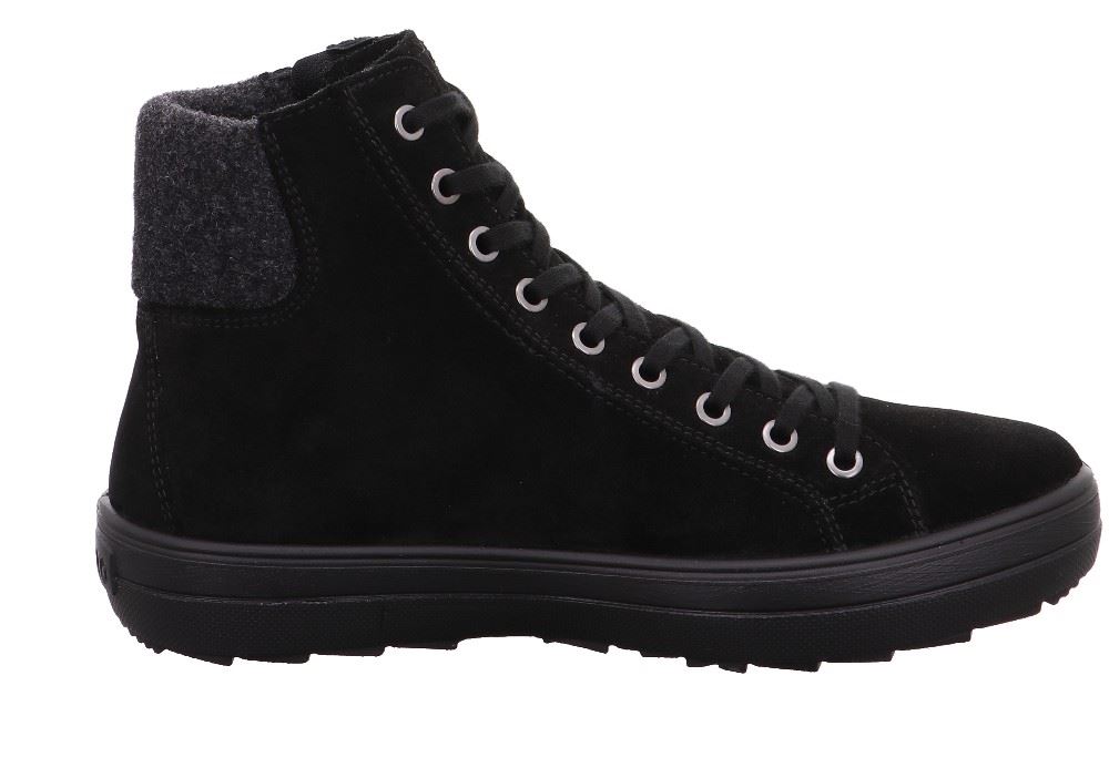 Legero MIRA SCHWARZ Damen Stiefelette Leder GORETEX wasserdicht 2-009635-0000 4,5 | schwarz | 