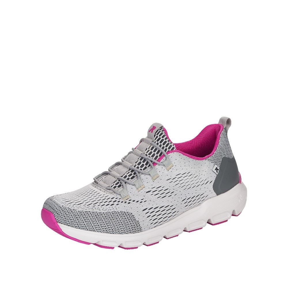 Rieker R- Evolution Sneaker Low Damen grau S12 40403-40 38 | cement-blei/dus | F